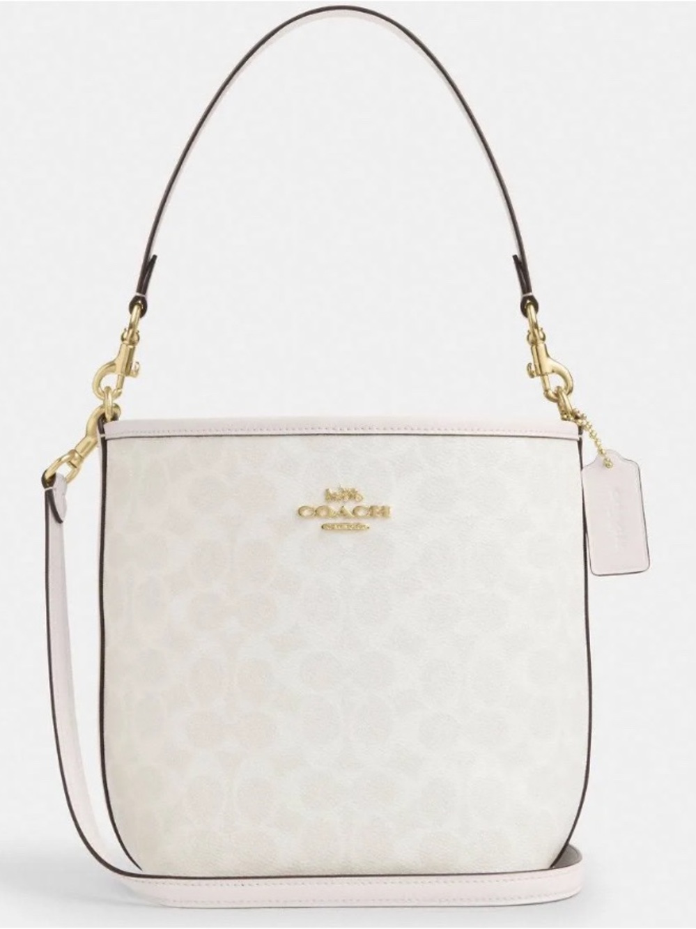 LIKE NEW Coach City Bucket Bag in Signature Canvas